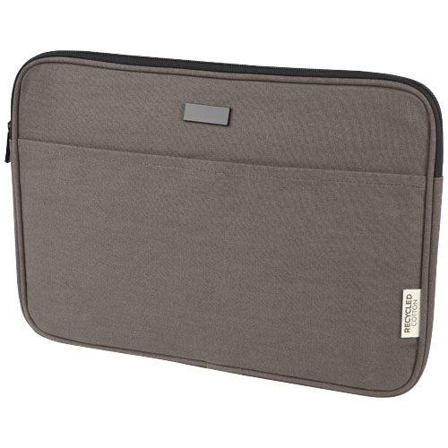 Housse pour ordinateur portable Joey de 2 L en toile recyclée GRS 14 pouces – Image 9