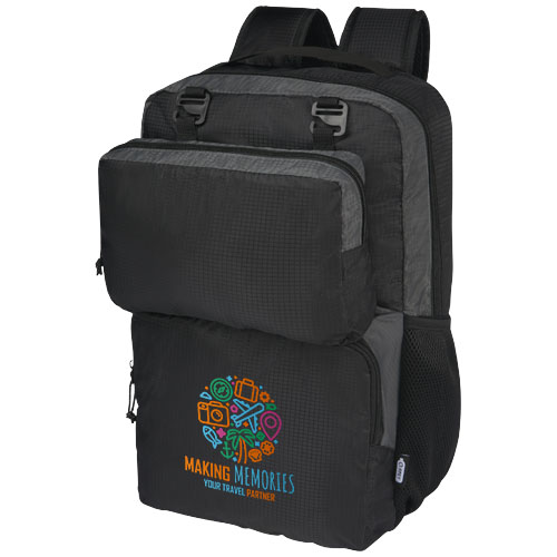 Sac à dos pour ordinateur portable Trailhead de 14 L recyclé GRS bicolore 15 pouces – Image 4