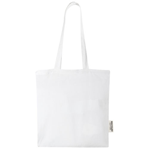 Sac shopping Madras en coton certifié GRS de 140 g/m2 de 7 L – Image 2