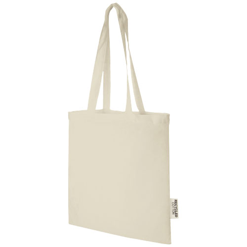 Sac shopping Madras en coton certifié GRS de 140 g/m2 de 7 L – Image 7