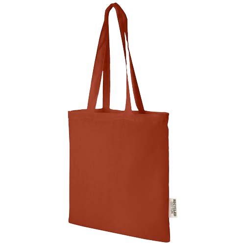 Sac shopping Madras en coton certifié GRS de 140 g/m2 de 7 L – Image 9