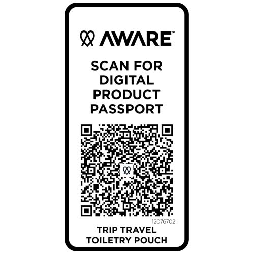 Trousse de toilette de voyage Trip Aware™ de 2 L en matériaux recyclés – Image 5