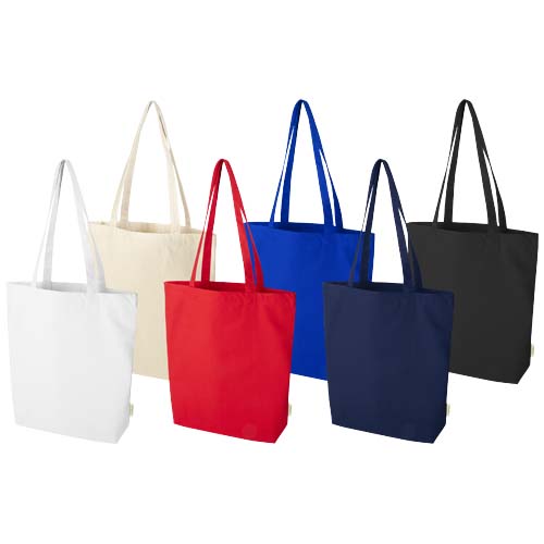 Sac shopping Odisha bio OCS à large fond 180 g/m2 de 11 L – Image 6