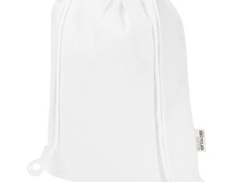 Sac Peru Blend de 5 L avec cordon en coton recyclé 180 g/m2 certifié GRS