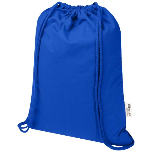 Sac Peru Blend de 5 L avec cordon en coton recyclé 180 g/m2 certifié GRS – Image 10