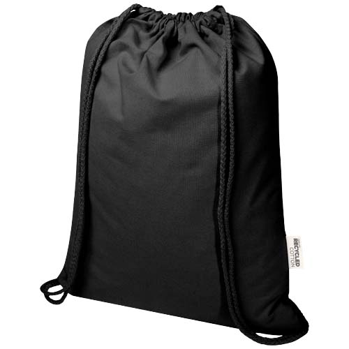 Sac Peru Blend de 5 L avec cordon en coton recyclé 180 g/m2 certifié GRS – Image 12