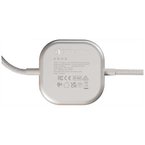 Câble de charge USB-C 2-en-1 de 140 W Zens Pro 2 – Image 3