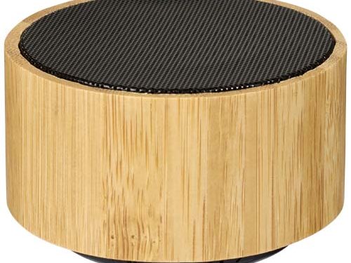 Haut-parleur Bluetooth® en bambou Cosmos