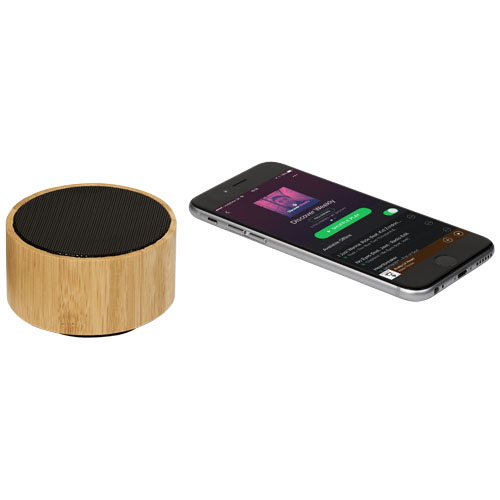Haut-parleur Bluetooth® en bambou Cosmos – Image 3