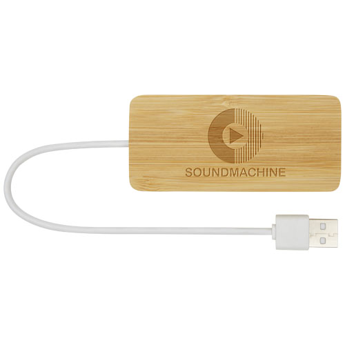 Hub USB Tapas en bambou – Image 4