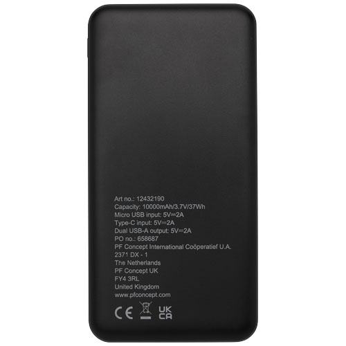 Batterie de secours Loop de 10 000 mAh en plastique recyclé – Image 3
