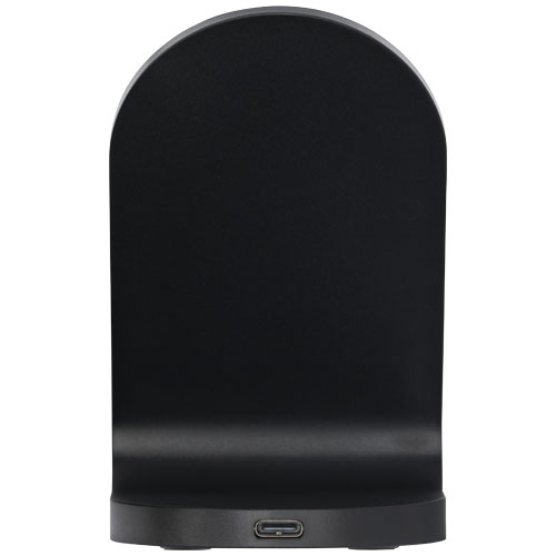 Socle de charge sans fil Loop de 15 W à double bobine en plastique recyclé certifié RCS – Image 3