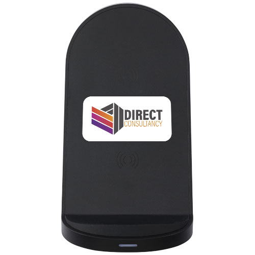 Socle de charge sans fil Loop de 15 W à double bobine en plastique recyclé certifié RCS – Image 4