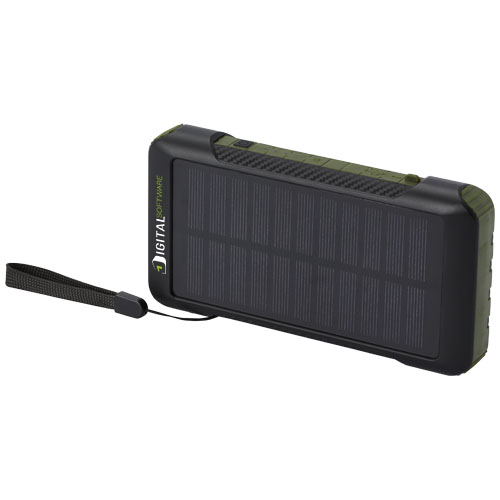 Batterie de secours Soldy solaire à dynamo en plastique recyclé RCS de 10 000 mAh – Image 4