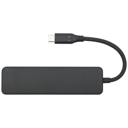 Adaptateur multimédia en plastique recyclé Loop RCS USB 2.0-3.0 avec port HDMI – Image 2