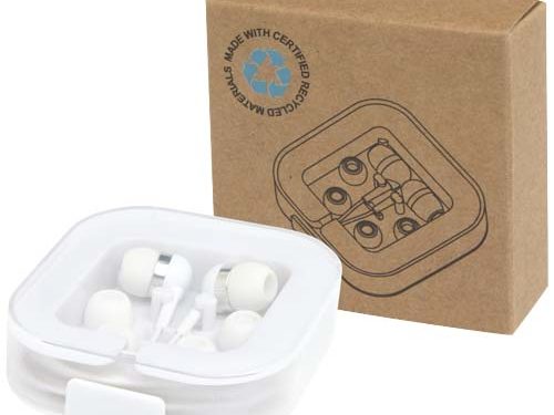 Casque filaire type C Baekdu avec boîte de rangement en plastique recyclé