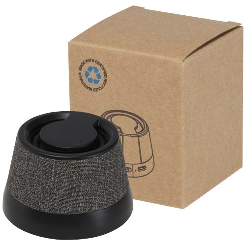 Haut-parleur Horna sans fil magnétique en plastique recyclé de 3 W