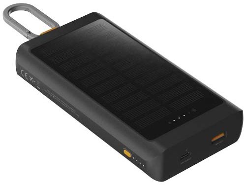 Batterie de secours solaire Xtorm XG2S101 Go2 de 10 000 mAh et 15 W avec éclairage