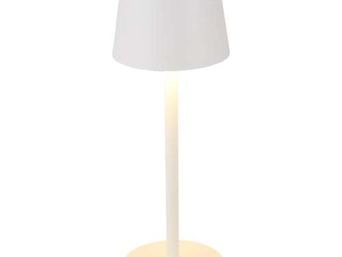 Lampe de table rechargeable et d’intensité réglable Alya avec 3 modes d’éclairage