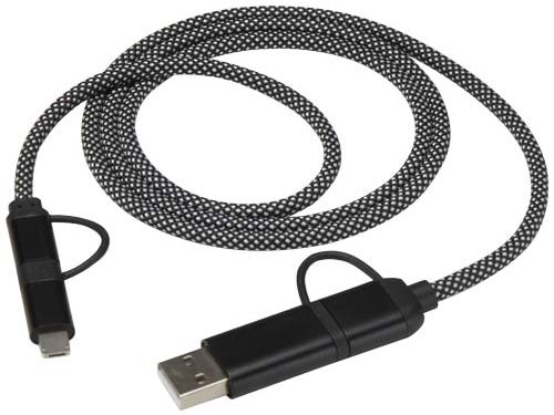 Câble de recharge magnétique 4-en-1 SMART 65 W, 100 cm, certifié RCS