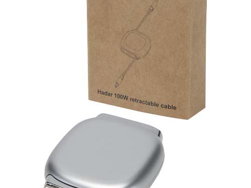 Câble de recharge PD CarPlay rétractable en plastique recyclé Alphard 100 W
