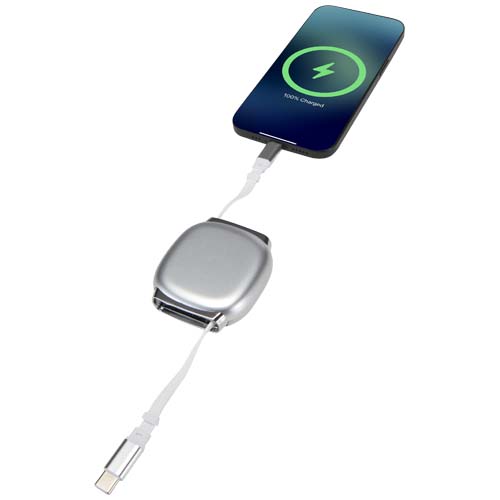 Câble de recharge PD CarPlay rétractable en plastique recyclé Alphard 100 W – Image 6