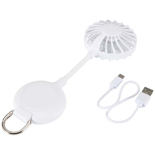 Ventilateur portable magnétique en plastique recyclé Ventio – Image 6