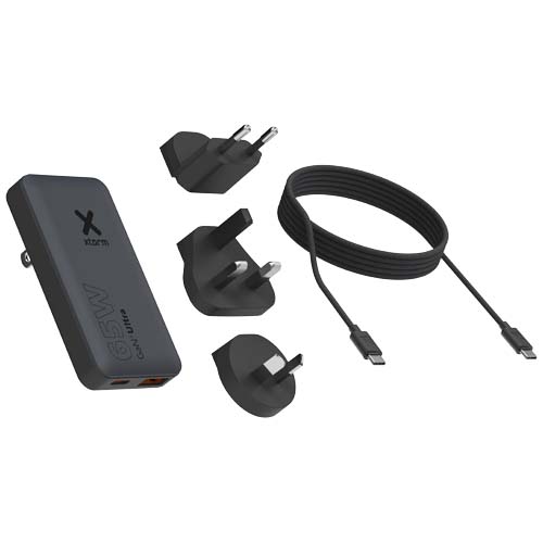 Chargeur de voyage rapide 65 W avec câble et étui de voyage Xtorm – Image 5