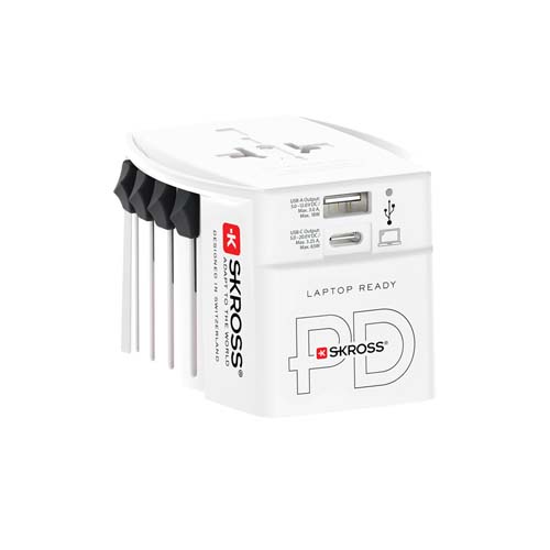 Adaptateur universel SKROSS® MUV AC65PD avec câble USB-C – Image 3