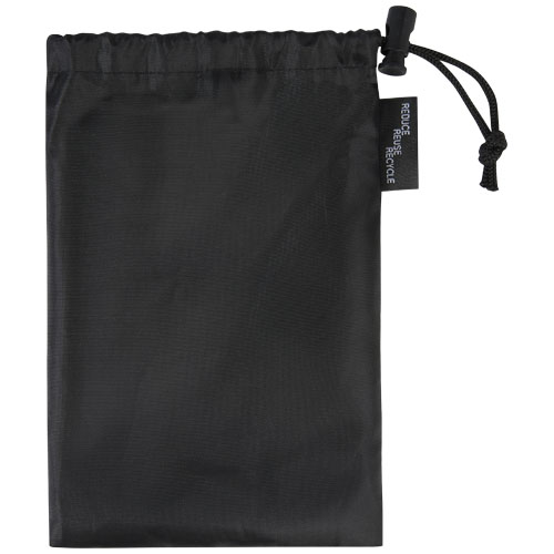 Serviette de sport rafraîchissante en PET recyclé Raquel avec pochette 80 x 30 cm – Image 3