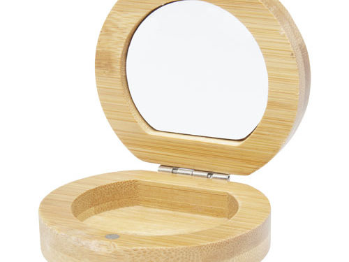 Miroir de poche Afrodit en bambou