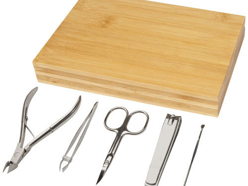 Ensemble manucure 5 pièces Ladia en bambou