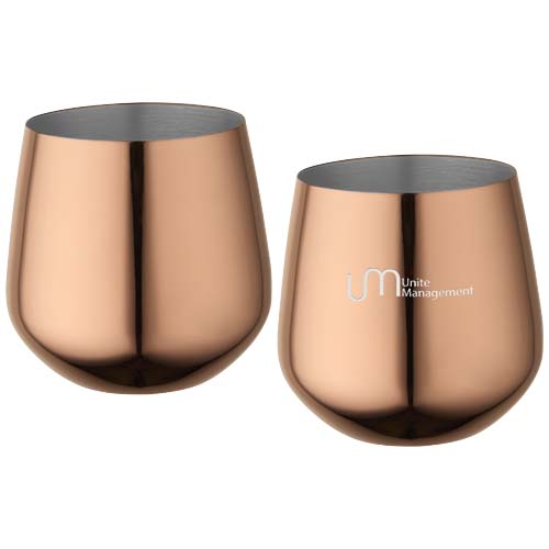 Lot de tasses en acier inoxydable Cascade 540 ml – Image 3