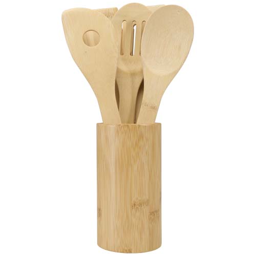 Ensemble d’outils de cuisine Tala en bambou – Image 2