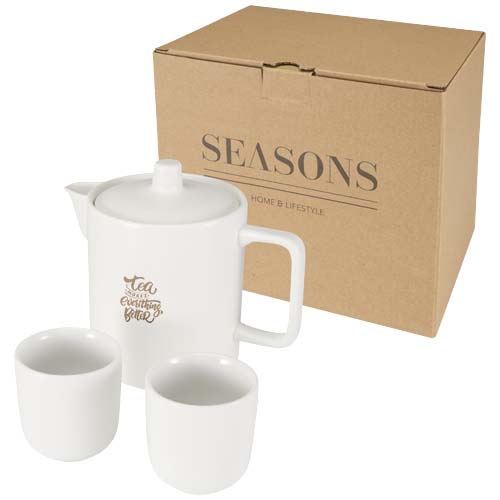 Service à thé avec théière et tasses Suki – Image 3