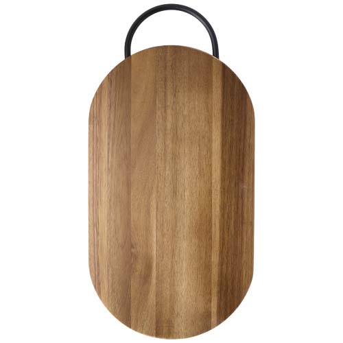 Planche à découper Prestige en acacia avec couteau à pain – Image 3