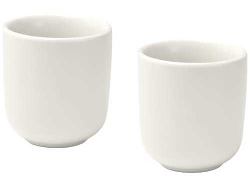 Tasses à expresso Male en céramique de 90 ml - set de 2 en finition mate