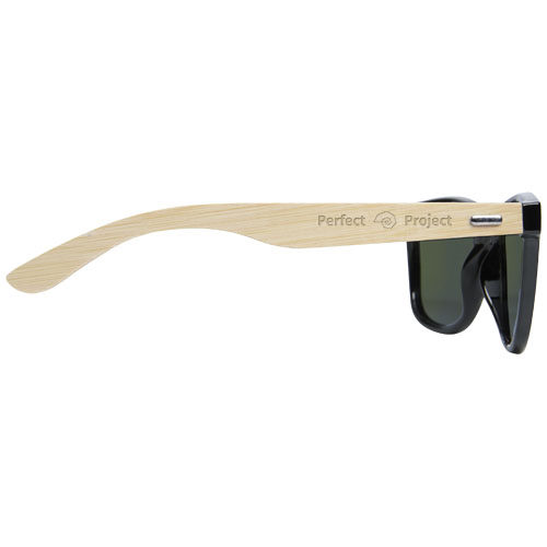 Lunettes de soleil polarisées miroir Taiyō en rPET/bambou dans coffret cadeau – Image 3