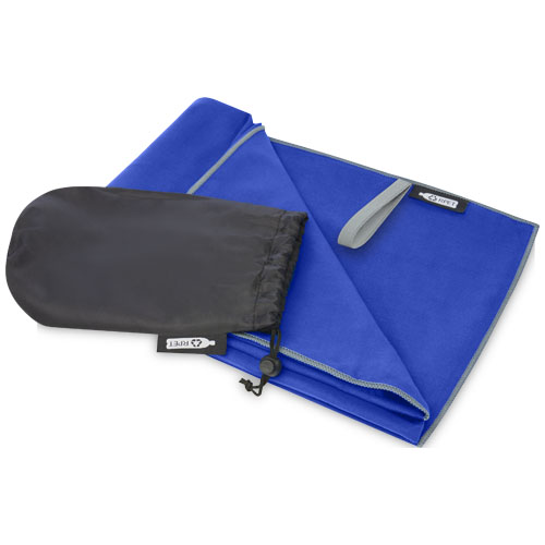 Serviette Pieter ultra-légère à séchage rapide fabriquée en PET recyclé 130 x 80 cm – Image 8