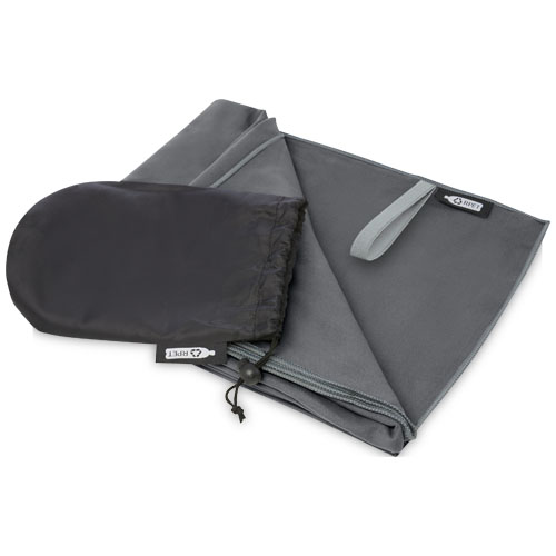 Serviette Pieter ultra-légère à séchage rapide fabriquée en PET recyclé 130 x 80 cm – Image 9