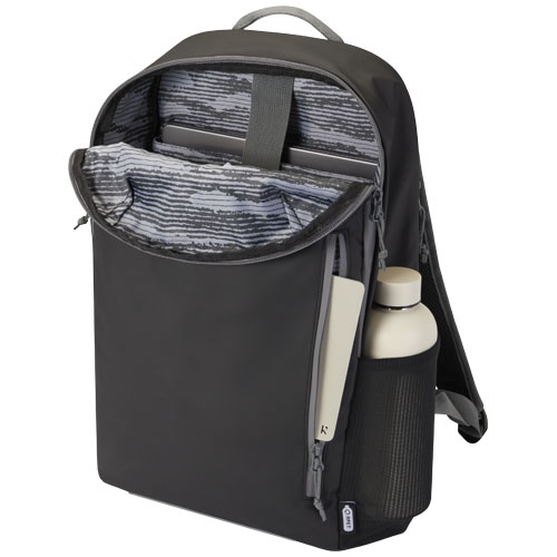 Sac à dos Aqua pour ordinateur portable 15 pouces recyclé certifié GRS et résistant à l'eau.21 L – Image 6