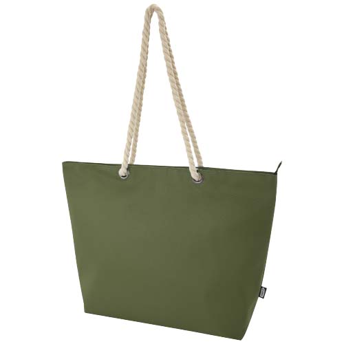 Sac shopping Panama recyclé GRS isotherme de plage avec poignées en cordelette 23L – Image 10