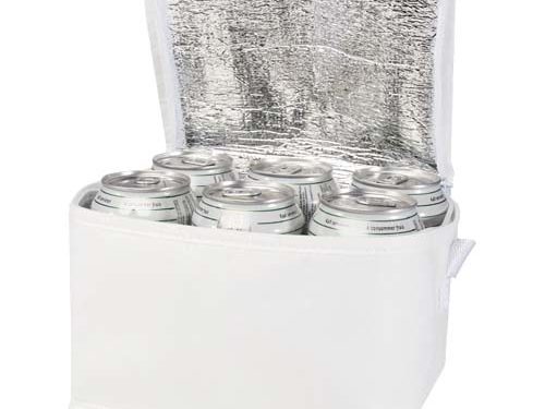 Sac isotherme Spectrum non tissé recyclé GRS de 4L pour 6 canettes