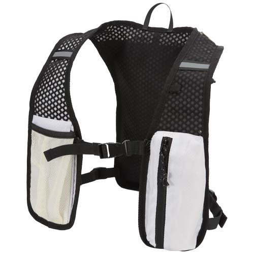 Gilet de course Varyon de 5 L en matériaux recyclés certifiés GRS avec système d’hydratation