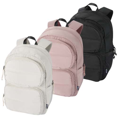 Sac à dos pour ordinateur portable Puffer de 15,6" recyclé et certifié GRS, de15 L – Image 7