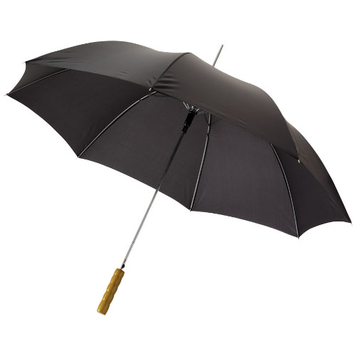 Parapluie 23" à ouverture automatique avec poignée en bois Lisa – Image 14