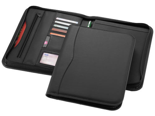 Conférencier A4 zippé Ebony