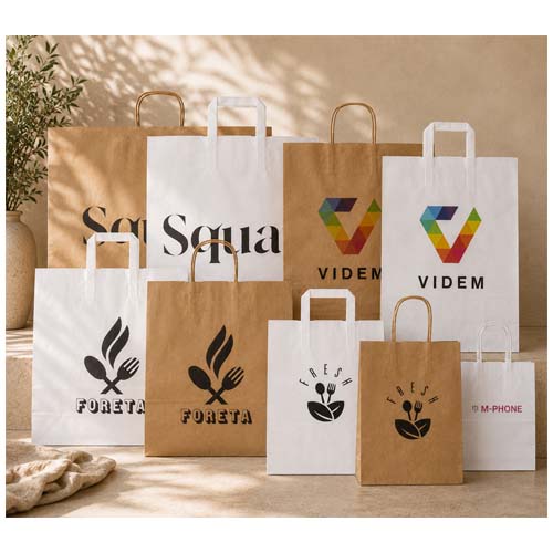 Boîte d'échantillons de sacs en papier Kraft – Image 3