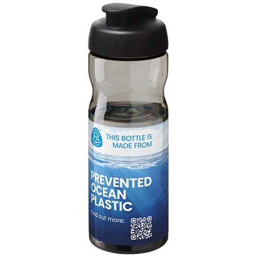 Bouteille de sport H2O Active® Eco POP Base 650ml avec couvercle à bascule – Image 3