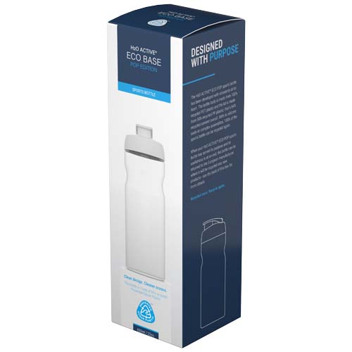 Bouteille de sport H2O Active® Eco POP Base 650ml avec couvercle à bascule – Image 6